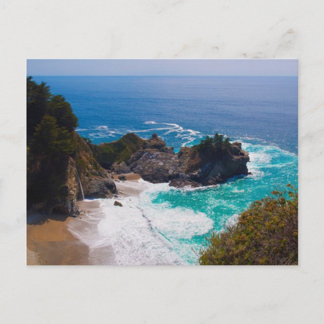 USA, California. View Of Mcway Falls Postcard (Front)