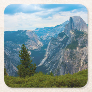 USA, California, Yosemite National Park 1 Square Paper Coaster