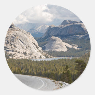 USA, California, Yosemite National Park Classic Round Sticker