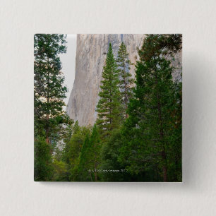 USA, California, Yosemite National Park, El 4 15 Cm Square Badge