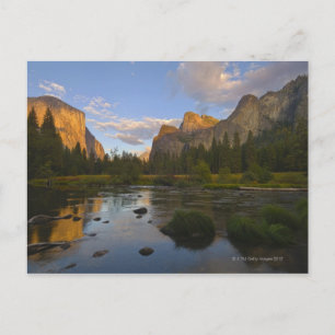 USA, California, Yosemite National Park, Merced Postcard