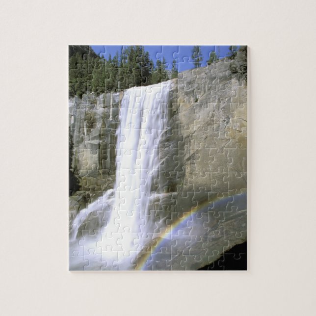 USA, California, Yosemite National Park. Vernal Jigsaw Puzzle (Vertical)