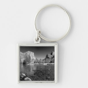 USA, California. Yosemite Valley View Key Ring
