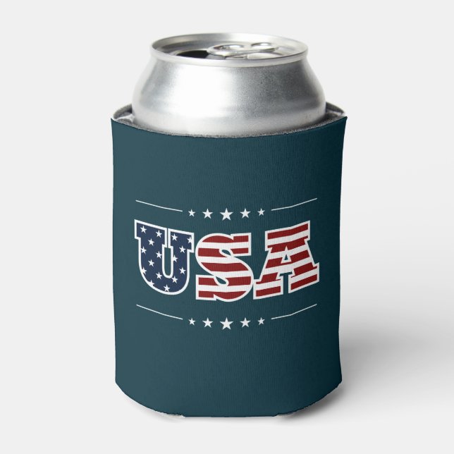 USA Can Cooler (Can Front)