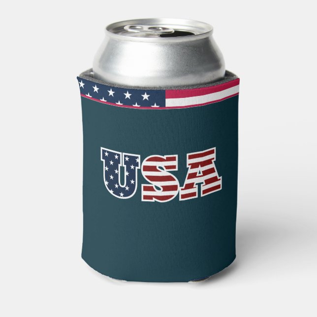 USA Can Cooler (Can Back)