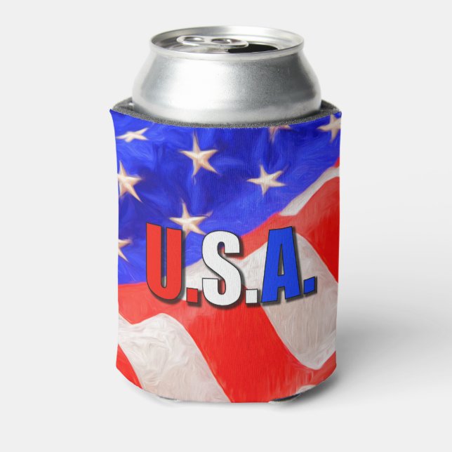 USA CAN COOLER (Can Back)