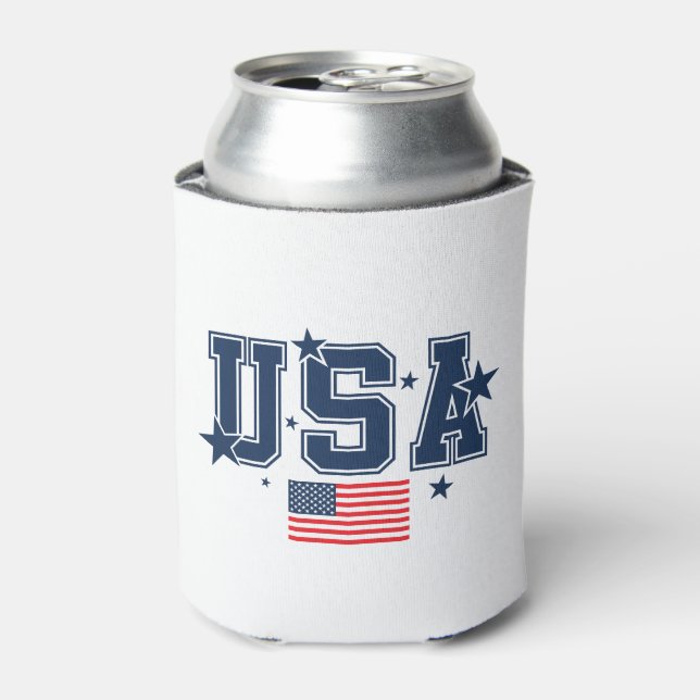 USA Can Cooler (Can Front)