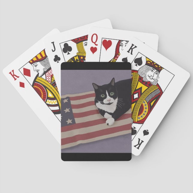 USA Cat Playing Cards (Back)