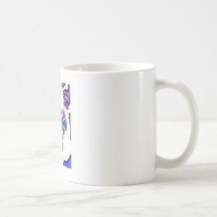 USA Celebration: Lovely Fun Text Dynamic Art Coffee Mug