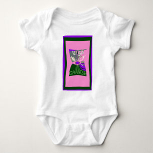USA Change Art Print Baby Bodysuit