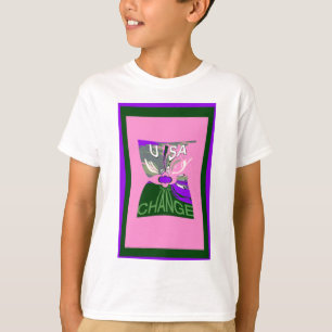 USA Change Art Print T-Shirt