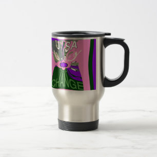 USA Change Art Print Travel Mug
