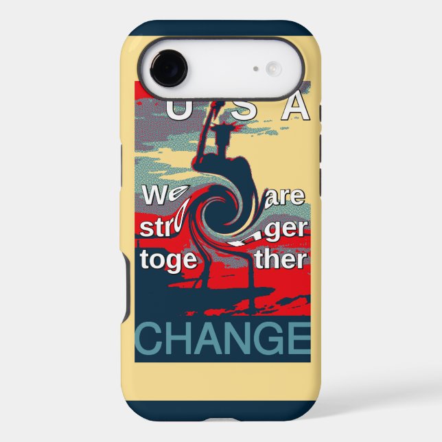 USA Change: Stronger Together Unity Design (Back)