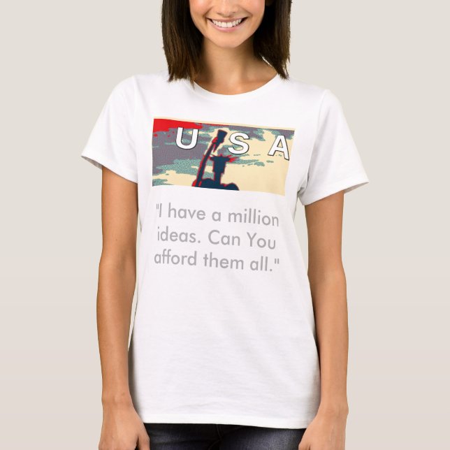 USA Change: Stronger Together Unity Design T-Shirt (Front)