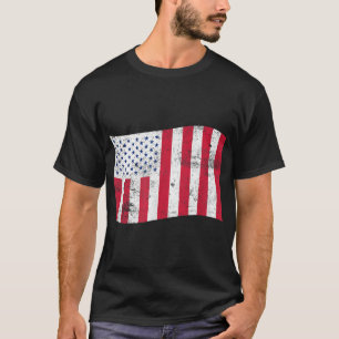 USA Civil Flag of Peacetime American Patriot T-Shirt