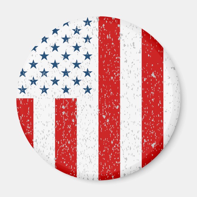USA Civil Flag of Peacetime Magnet (Front)
