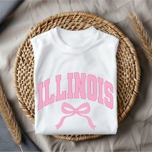 USA College Illinois Shirt, Birthday Gift for Her T-Shirt