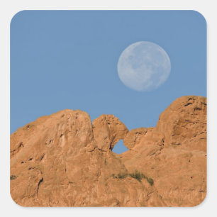 USA, Colorado, Colorado Springs, Garden of the 2 Square Sticker