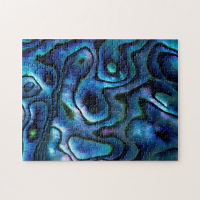 USA, Colorado, Lafayette. Abalone shell Jigsaw Puzzle (Horizontal)