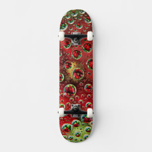 USA, Colorado, Lafayette. Water bubbles on glass 3 Skateboard