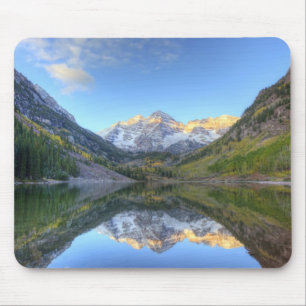 USA, Colorado, Maroon Bells-Snowmass Mouse Mat