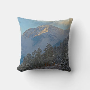 USA, Colorado, Mountains In Estes Park Cushion