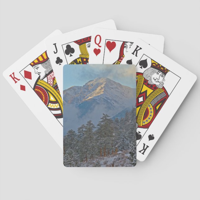 USA, Colorado, Mountains In Estes Park Playing Cards (Back)