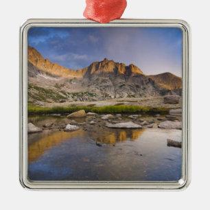 USA, Colorado, Rocky Mountain NP.  Storm clouds Metal Tree Decoration