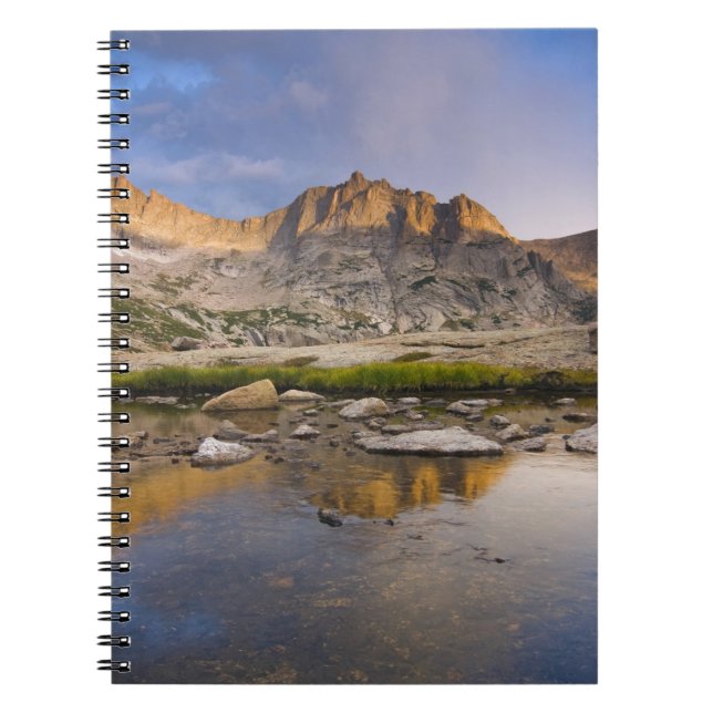 USA, Colorado, Rocky Mountain NP.  Storm clouds Notebook (Front)