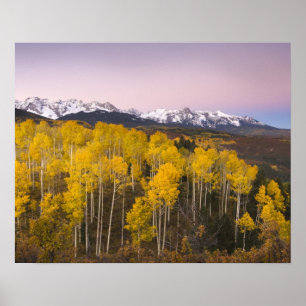 USA, Colorado, Rocky Mountains.  Dawn in the San Poster