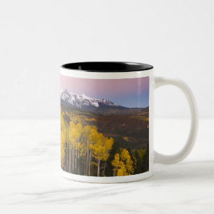 USA, Colorado, Rocky Mountains.  Dawn in the San Two-Tone Coffee Mug