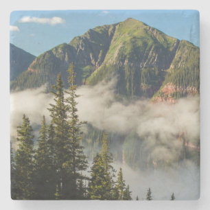 USA, Colorado, San Juan Mountains. Clearing Stone Coaster