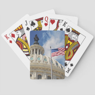USA, Columbia, Washington DC, Capitol Building Playing Cards