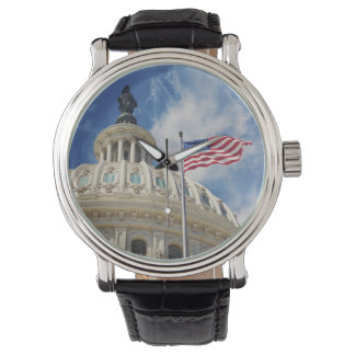 USA, Columbia, Washington DC, Capitol Building Watch