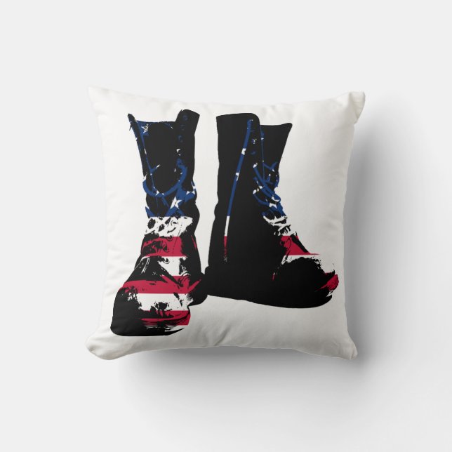 USA Combat Boots Cushion (Front)