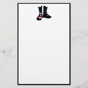 USA Combat Boots Stationery