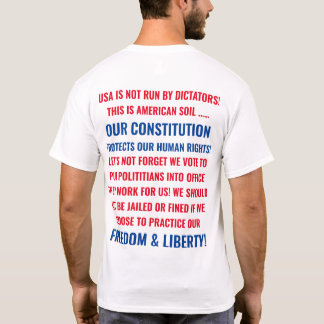 USA CONSTITUTION, FREEDOM & LIBERTY 2020 QUOTE T-Shirt
