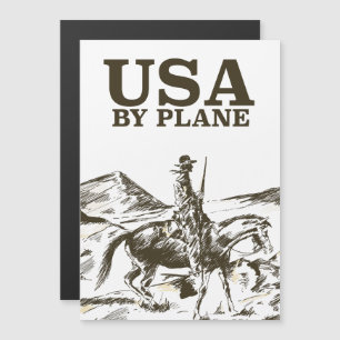 USA Cowboy Travel poster