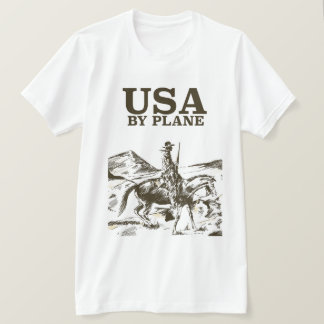 USA Cowboy Travel poster T-Shirt