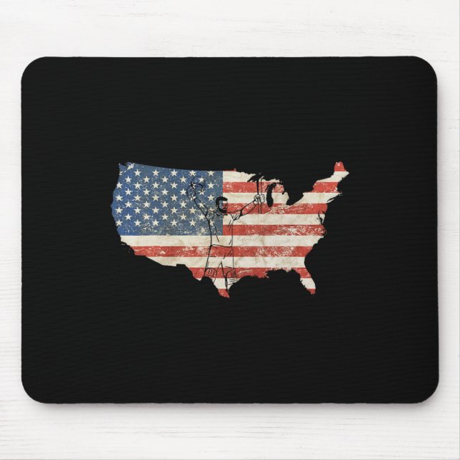 Usa Cricket America Cricket In Usa Fans  Mouse Mat (Front)