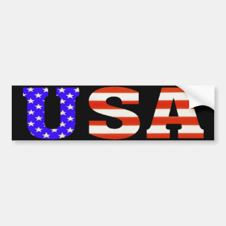 USA Customise me! Bumper Sticker