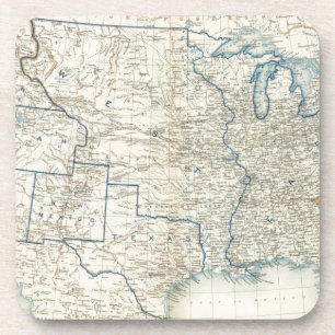 USA Dec 1860 Coaster