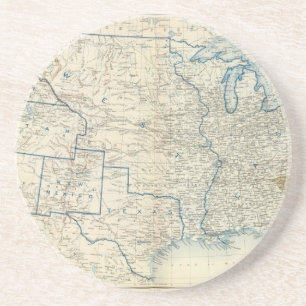 USA Dec 1860 Coaster