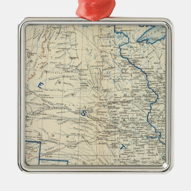 USA Dec 1860 Metal Tree Decoration (Front)