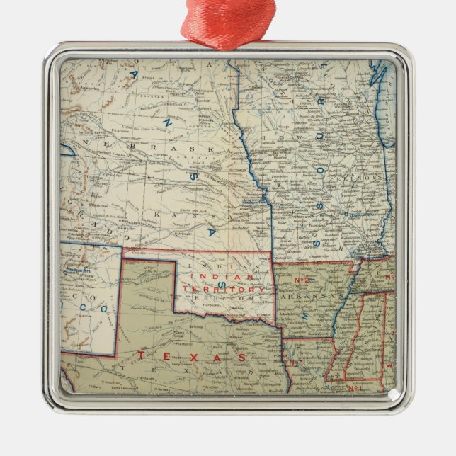 USA Dec 1861 Metal Tree Decoration (Front)