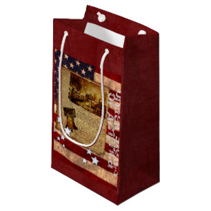 USA Declaration of Independence Small Gift Bag