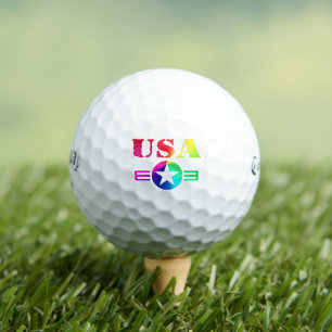 USA Design, Custom Gifts, Personalised Callaway Golf Balls