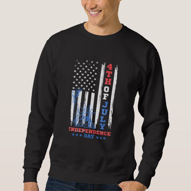Usa Design Declaration Of Independence Day 1776 4t Sweatshirt (Front)