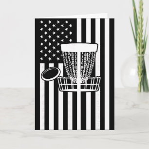 Usa Disc Golf Flag - American Disc Golf Sket And F Card