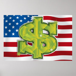 USA Dollar Poster